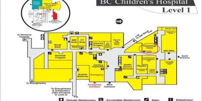 Harta e gjth spitali i fëmijëve