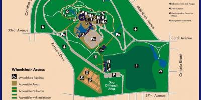 Harta e mbretëreshës elizabeth park vancouver