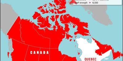 Harta e vankuver aeroportin e ajrit kanada