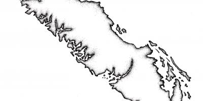 Harta e vancouver island përshkruajë