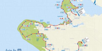 Harta e vankuver maratone