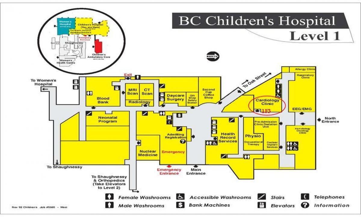 harta e gjth spitali i fëmijëve
