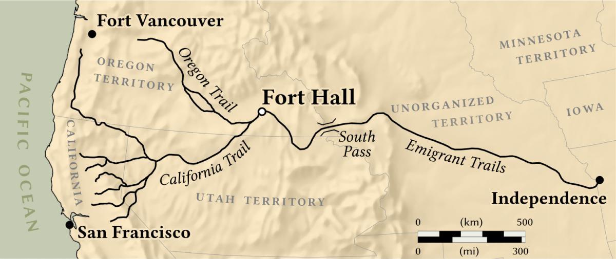 Harta e fort vankuver