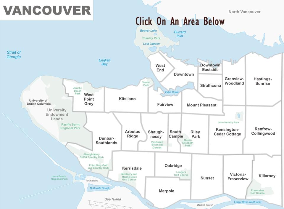 vancouver të pasurive të patundshme hartë