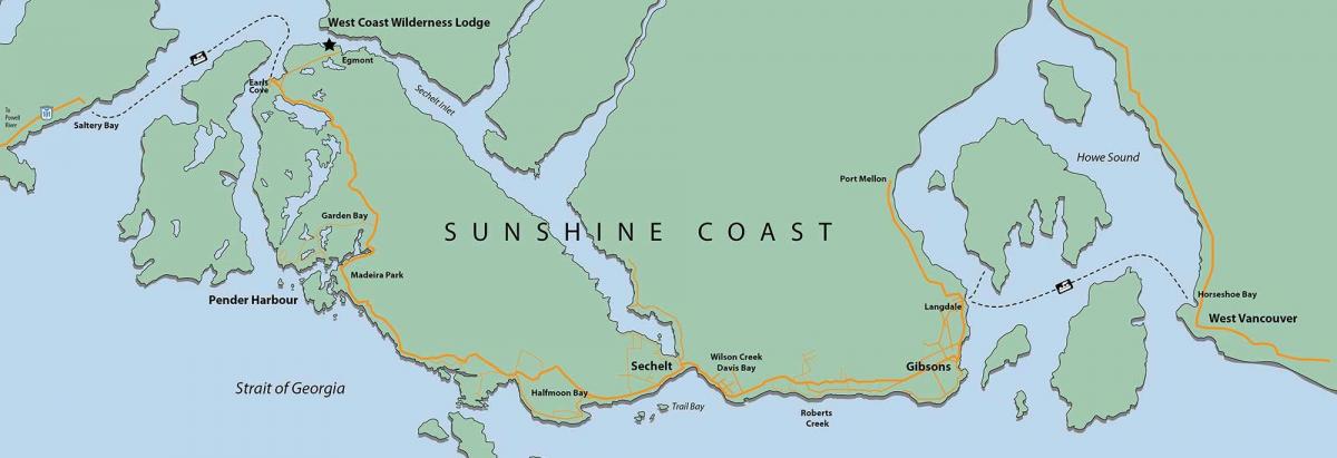 west coast vancouver island hartë