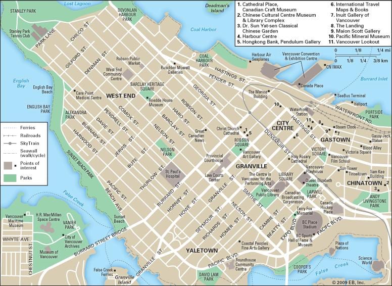 harta e west end vancouver bc
