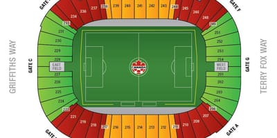 Bc place stadium hartë