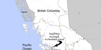 Harta e british columbia në