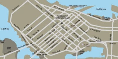 Harta e drejtime vancouver
