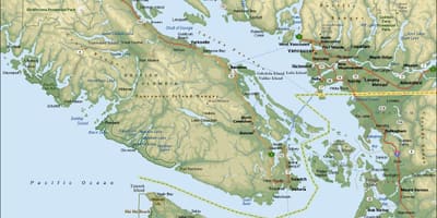 Harta e vankuver zonën bc