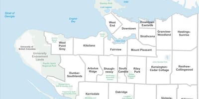 Vancouver të pasurive të patundshme hartë