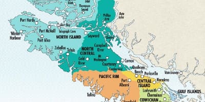Harta e vancouver island punishtet e verës
